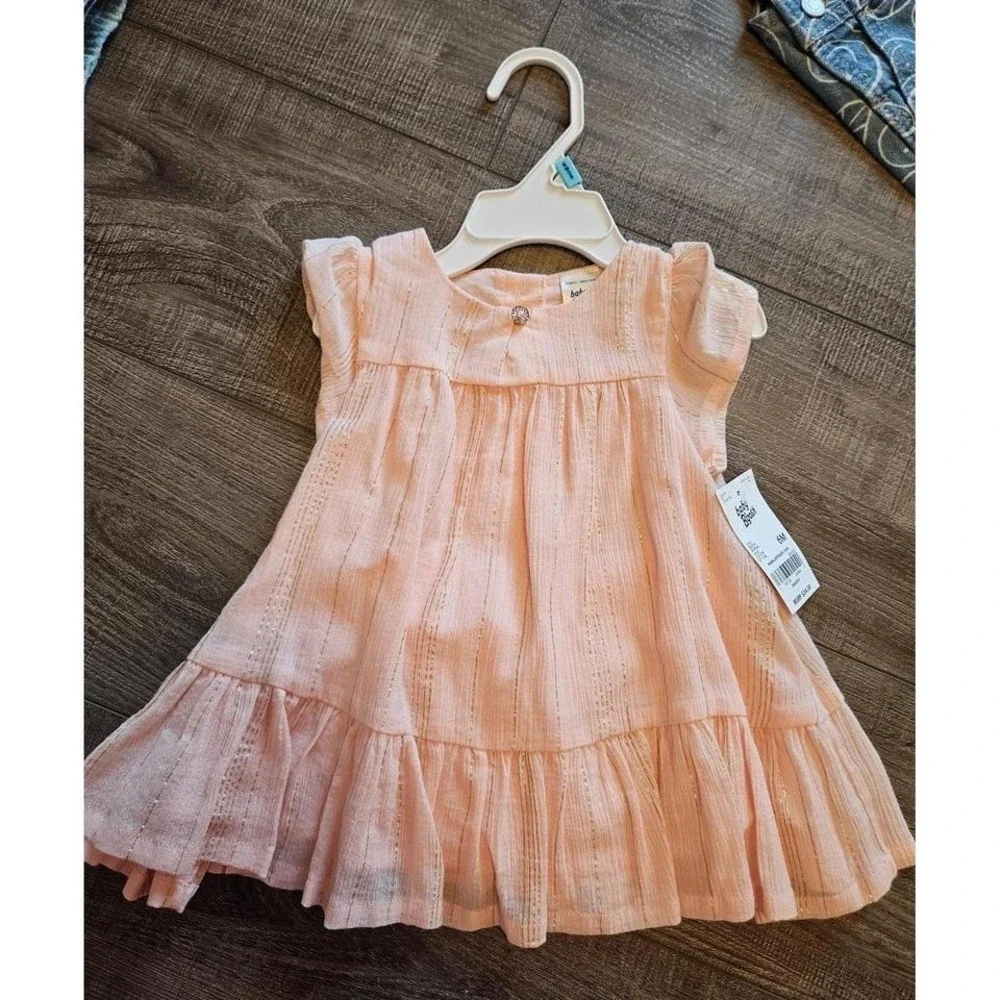 Baby b'gosh baby girl dress 6 mos‎